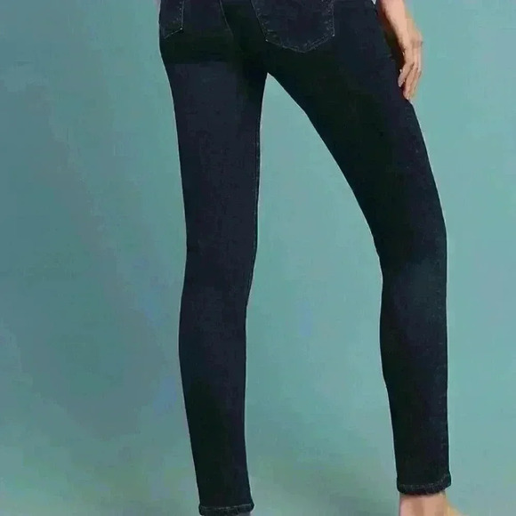 AG Jeans, The Abbey Mid Rise Super Skinny. Size 29R, Dark Wash. - Picture 2 of 13